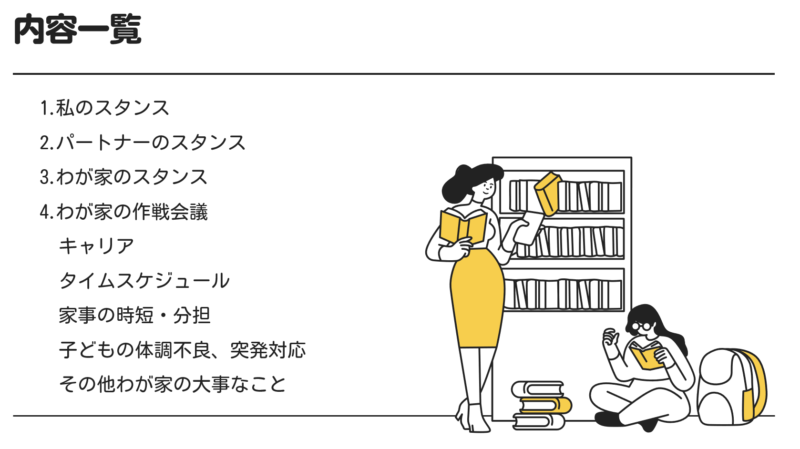 夫婦作戦会議のサービス内容